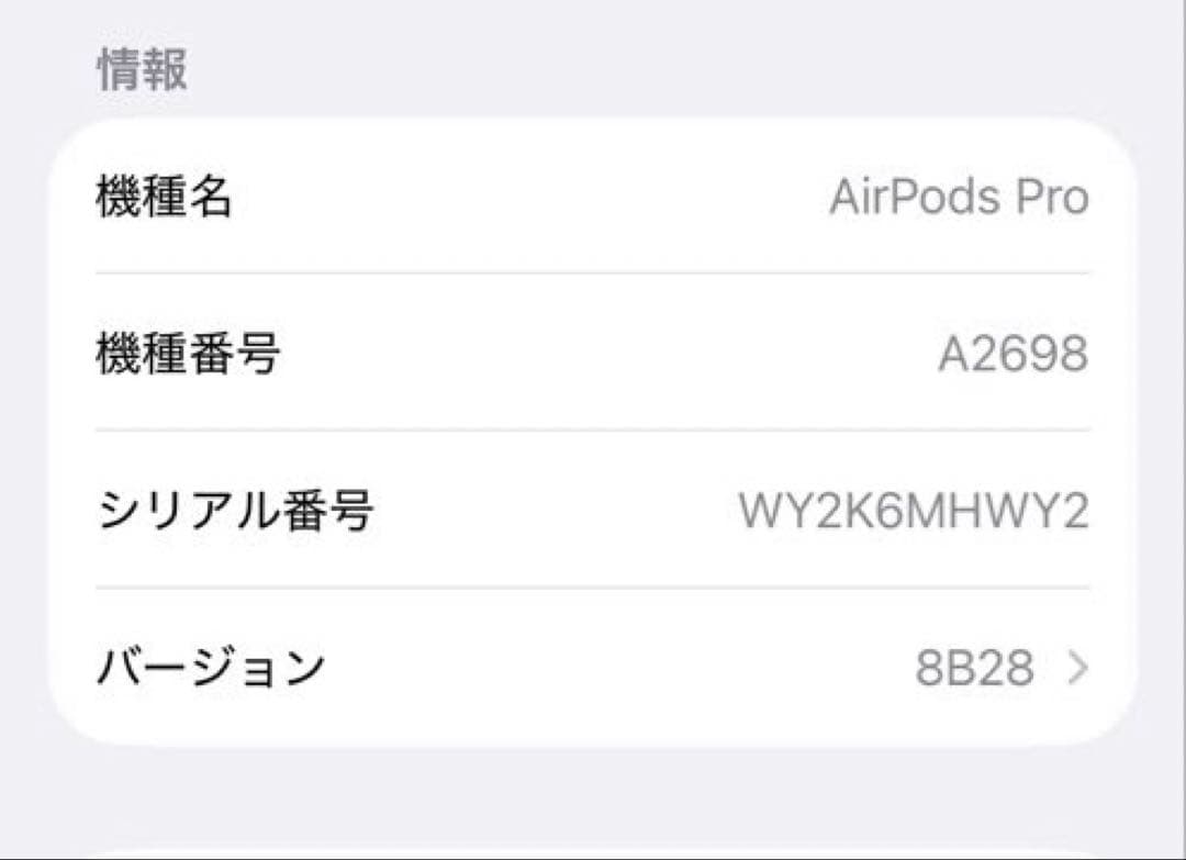 Apple AirPods pro2 Lightning 正規品