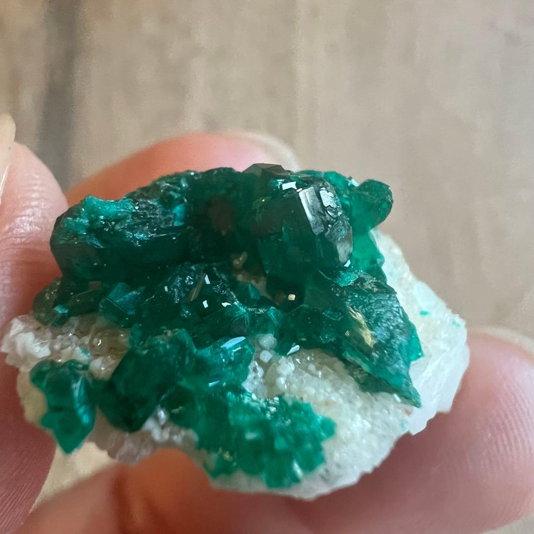 ダイオプテーズ ウィレマイト 鉱物 標本 原石