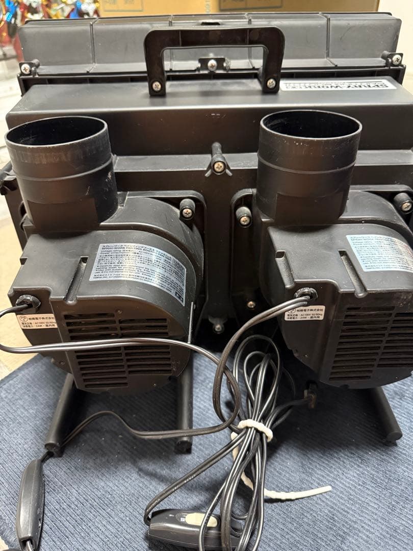 タミヤ　ペインティングブースⅡ ツインファン　塗装ブースダクト付き