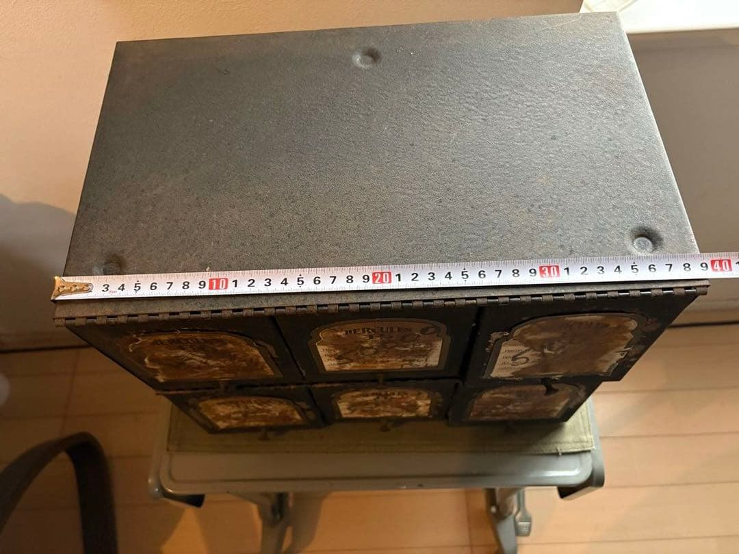 HERCULES★メディカルキャビネット★メタルラック/棚★アンティークUSA