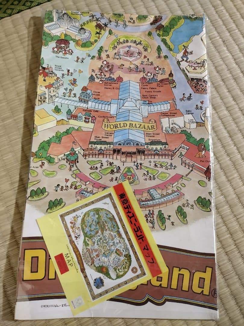 【値下げ】東京ディズニーランド マップ