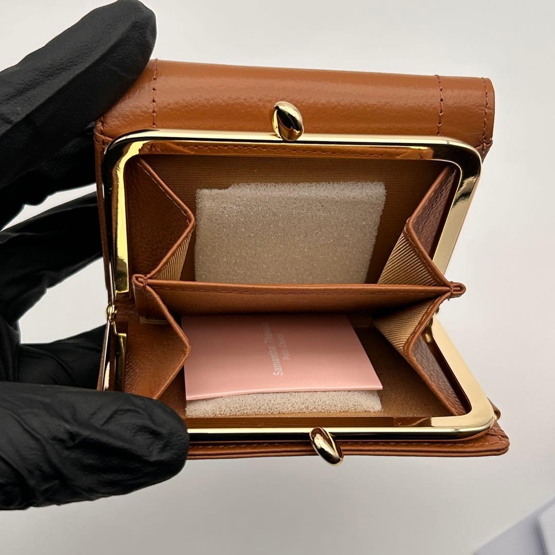 ✨極美品✨ サマンサタバサ 三つ折り財布 センターバックル 折り財布 未使用級