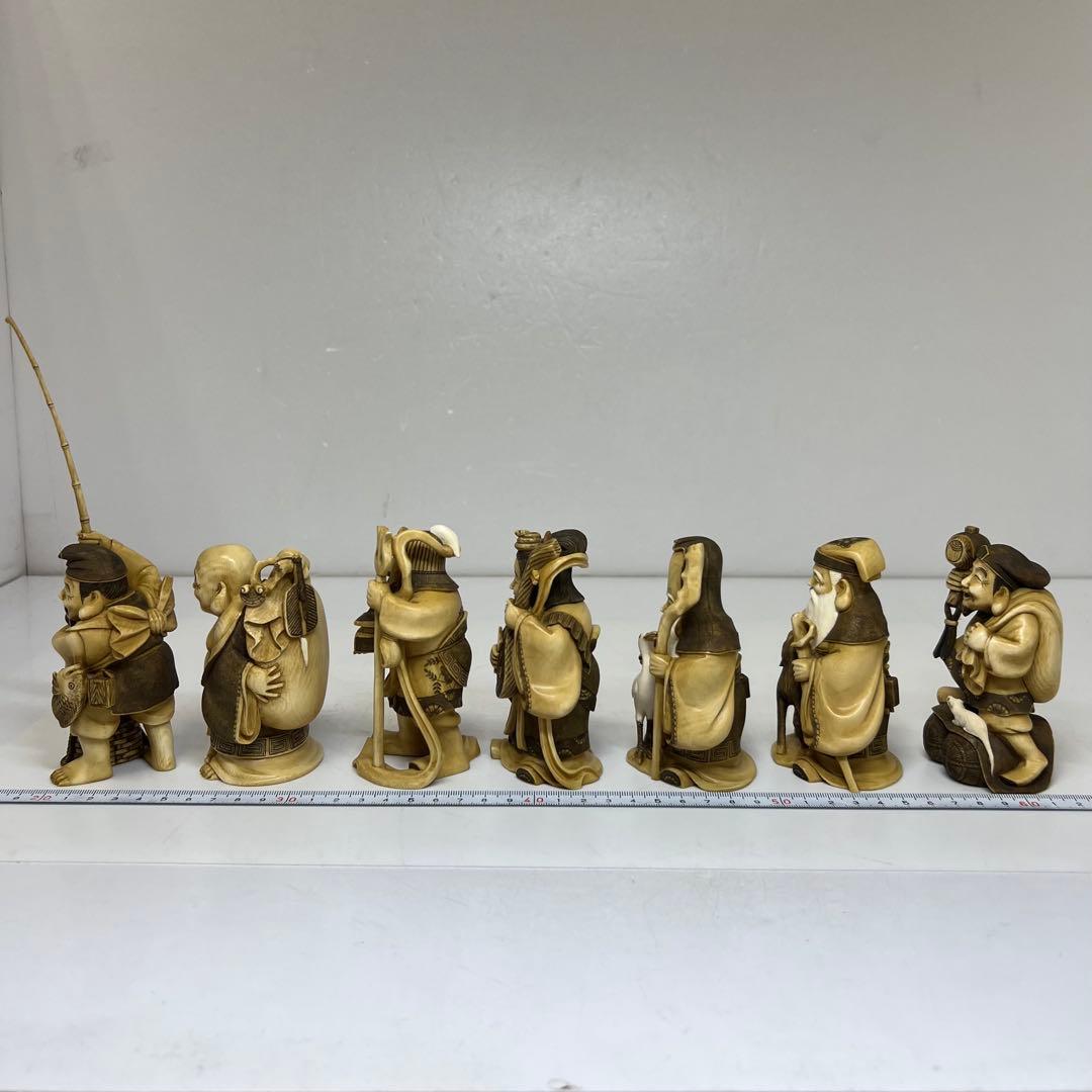 くもりちゃん専用極上和彫峰山七福神 ケース付 1485g 東キ7-1213☆2F