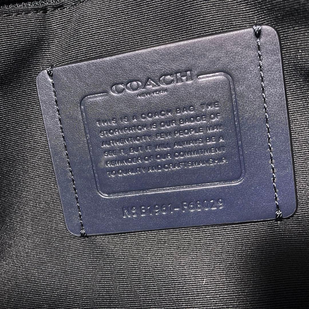 超美品 COACH ベケット ビジネスバッグ レザー ブリーフケース