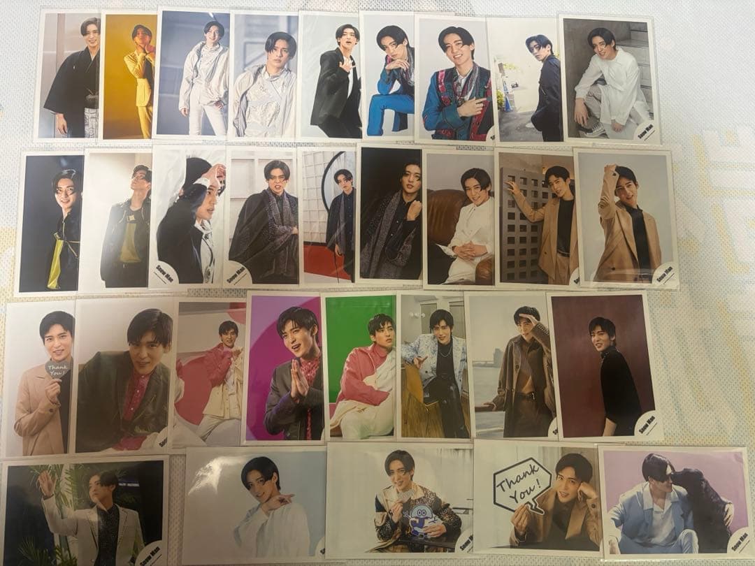 Man 目黒蓮 公式写真 約200枚セット