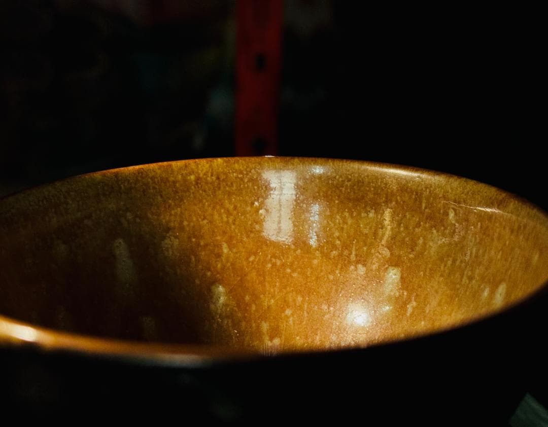 一点物　セーブル　ティーボウル・1930年代薪窯　天然焚き木窯