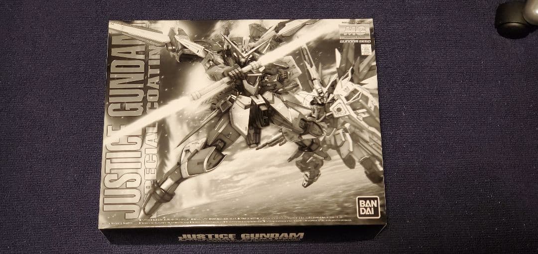 新品MGジャスティスガンダム & アスラン ザラ