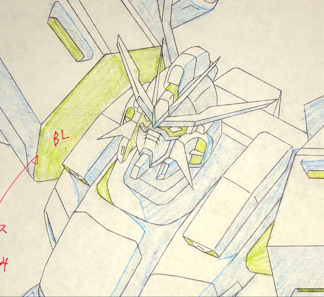 動新世紀ガンダムX 第38話 ガンダムXX アニメーション原画　（全６点）