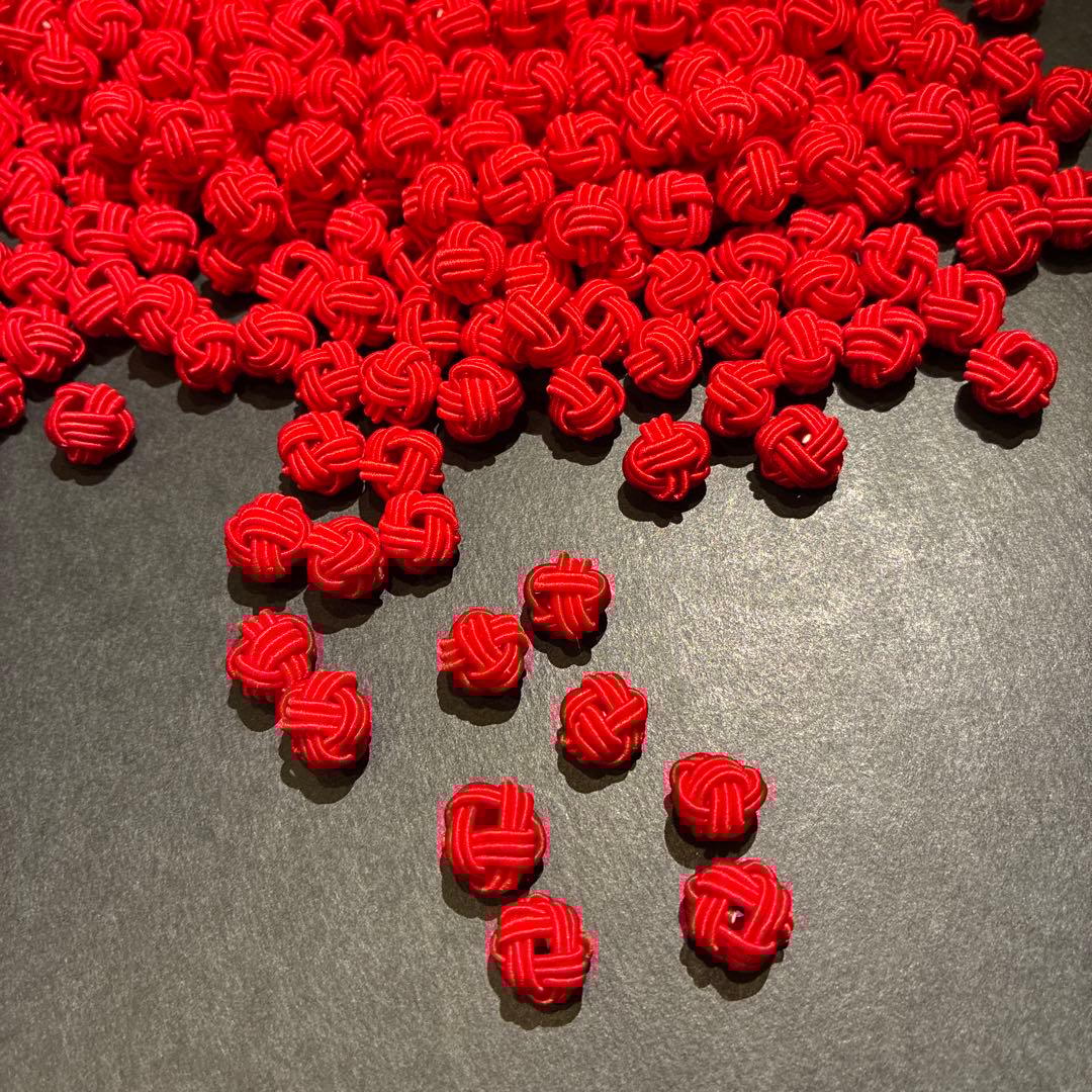 マロン　水引玉結び 赤500個