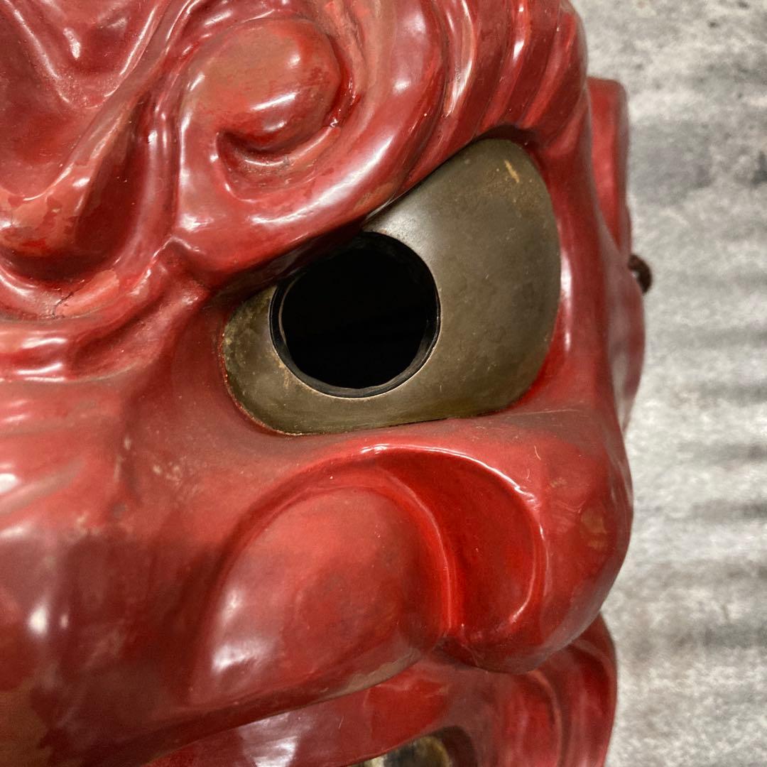 鬼面　お面　タヂカラオ　神楽面　能面