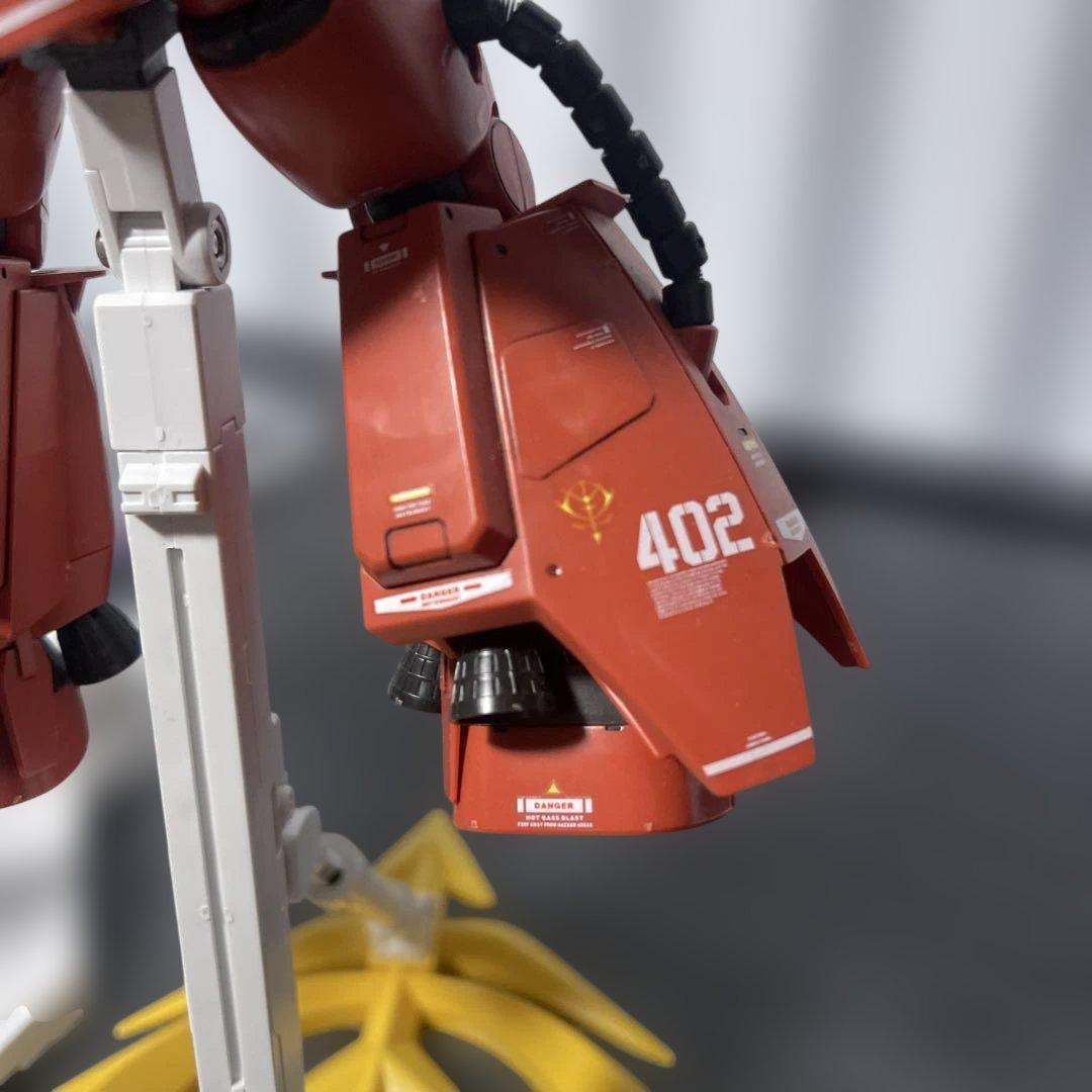 【美】MG1/100シンマツナガ専用ザクⅡと MGジョニーライデン専用ザクⅡ