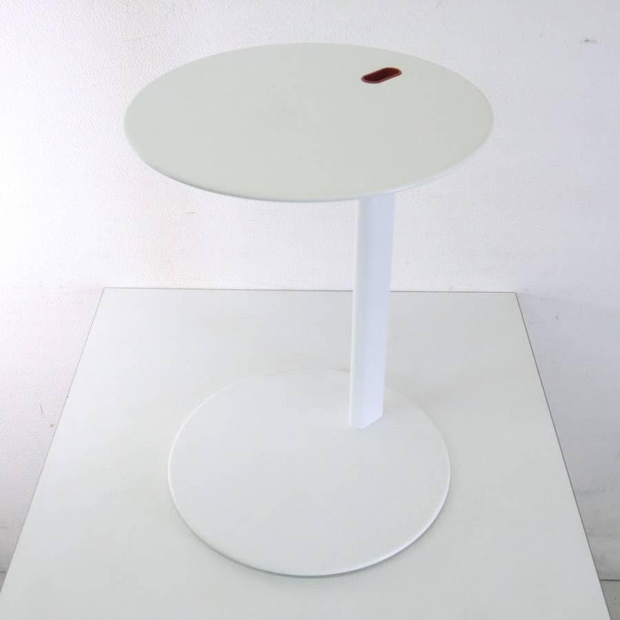 イタリア製 カリガリス テンダー サイドテーブル ケーブルホール付 仕切り板欠品