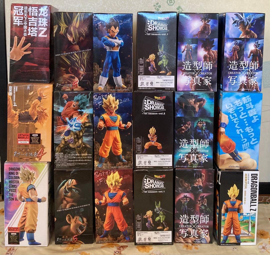 ドラゴンボール各種フィギュアまとめ売り18体セット