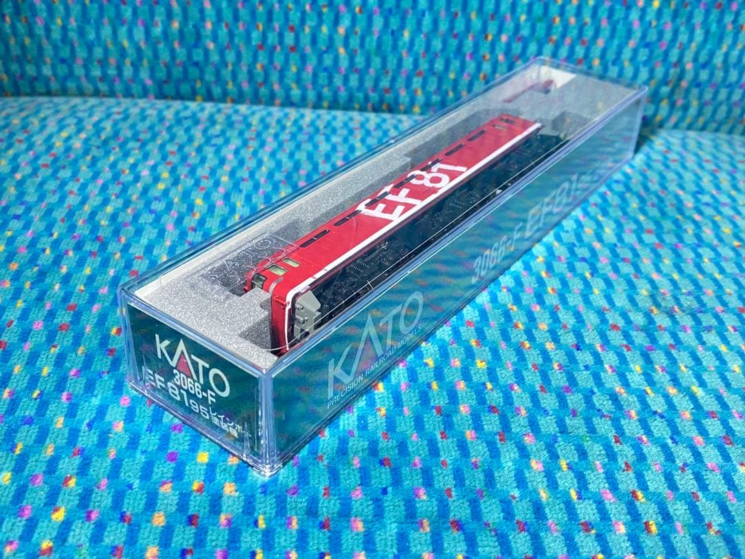 KATO カトー　3066-F　EF81 95 レインボー塗装機(ストットレス)