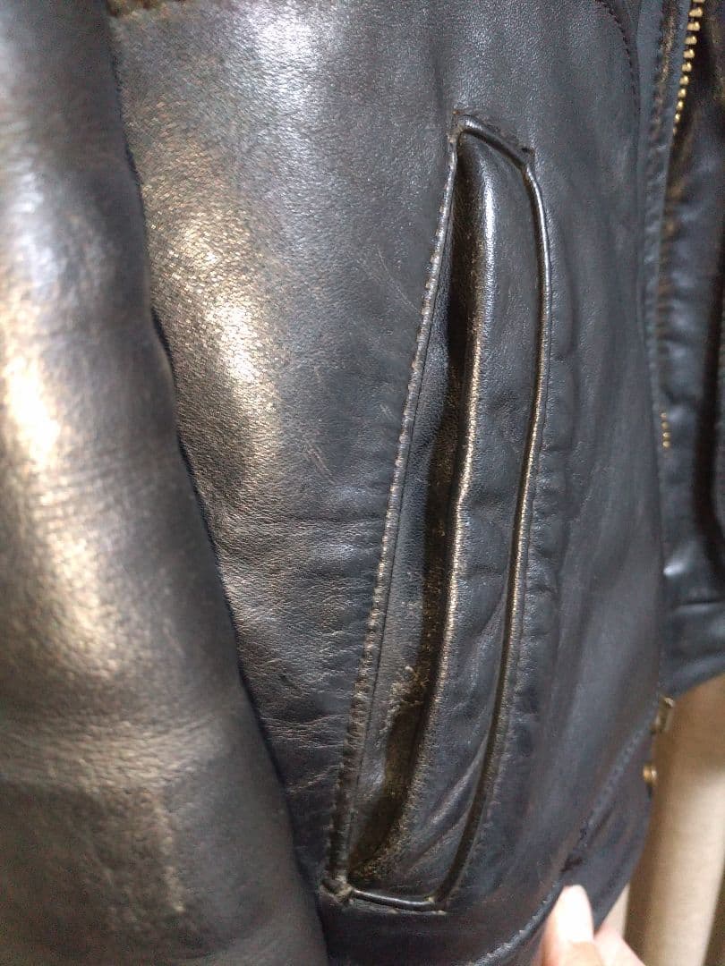 ペ*ソ様 バンソン VANSON ライダース 40　 タロンジップ　ヴィンテージ