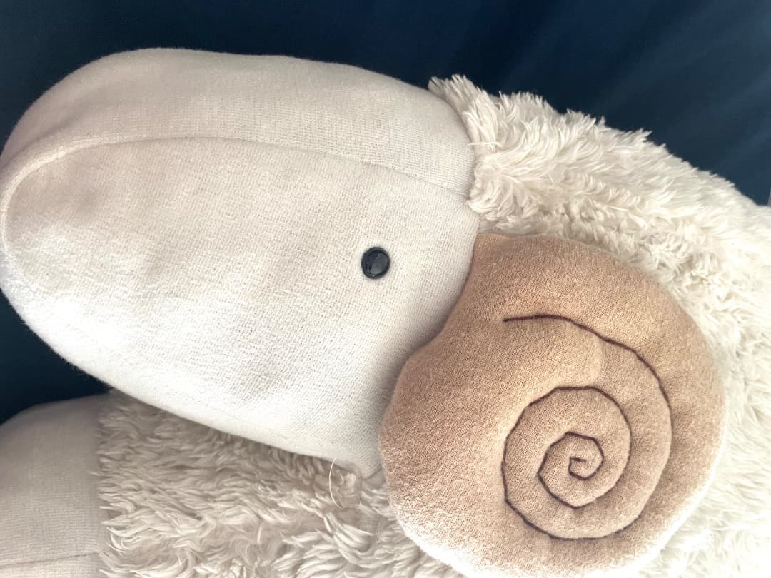 ヒツジ　枕　クッションオーガニック　 PRISTINE (プリスティン)