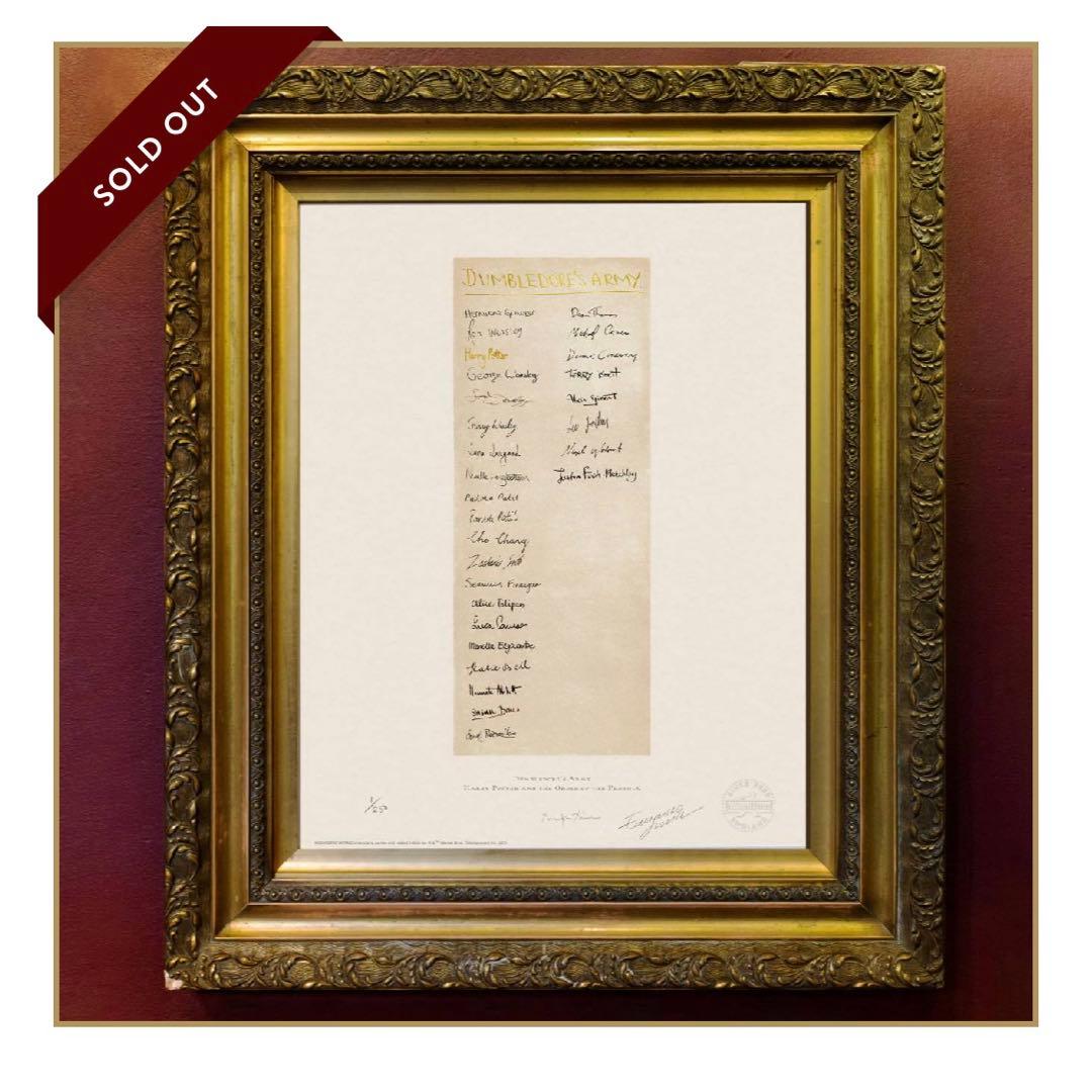 【世界限定250枚】ミナリマ　アートプリント　ダンブルドア軍団　不死鳥の騎士団