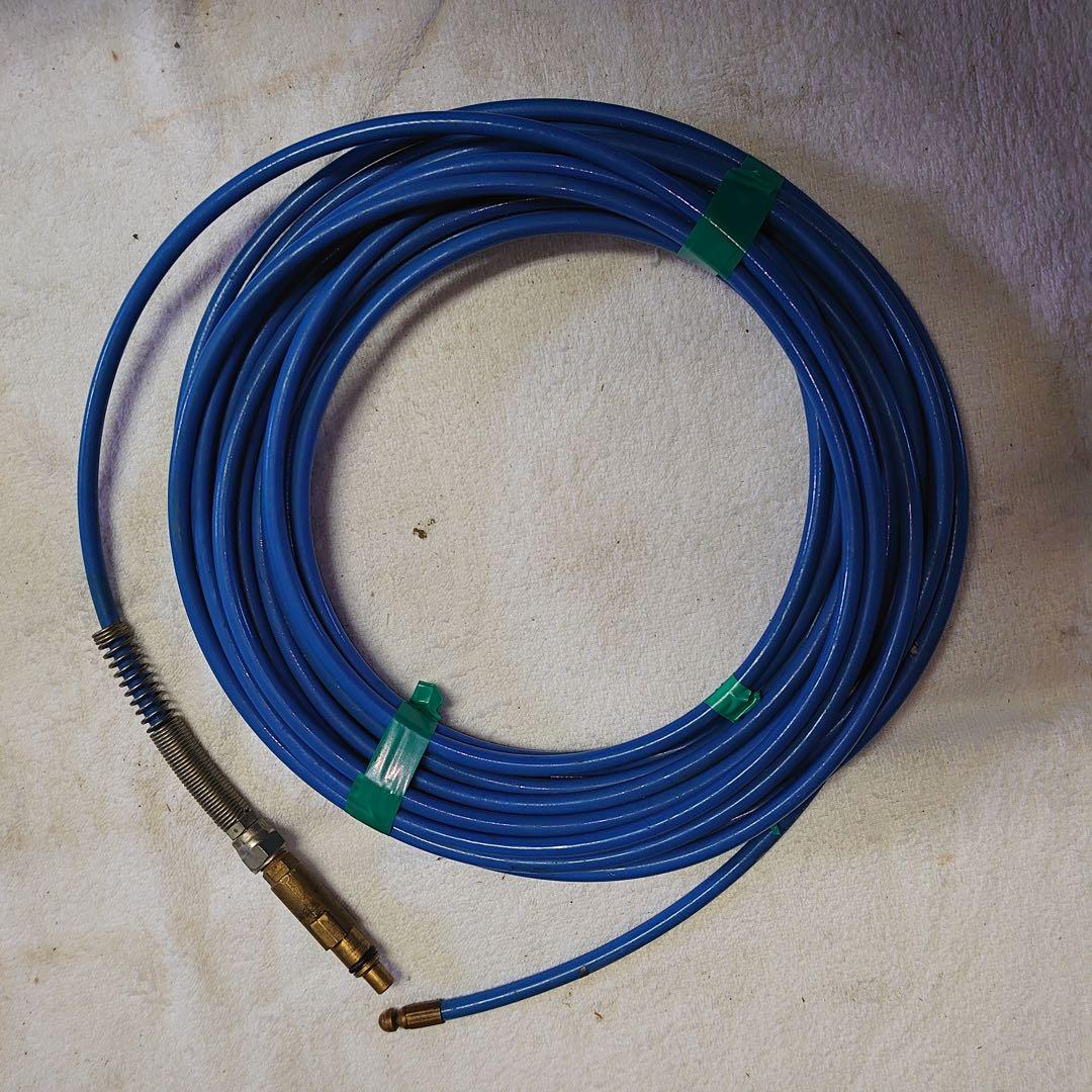 リョービ　高圧洗浄機用ホース　15m 動作確認済み