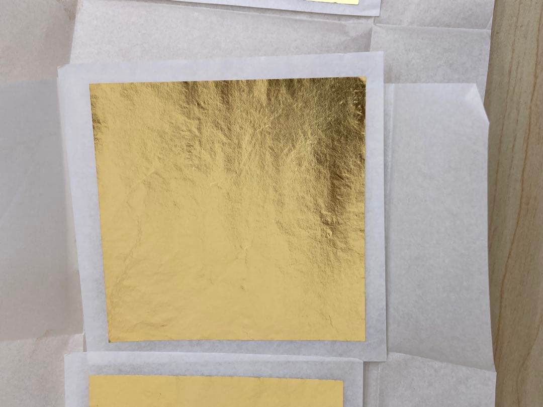 【遺品整理】歯科用金箔約0.17g×9枚1.53g相当