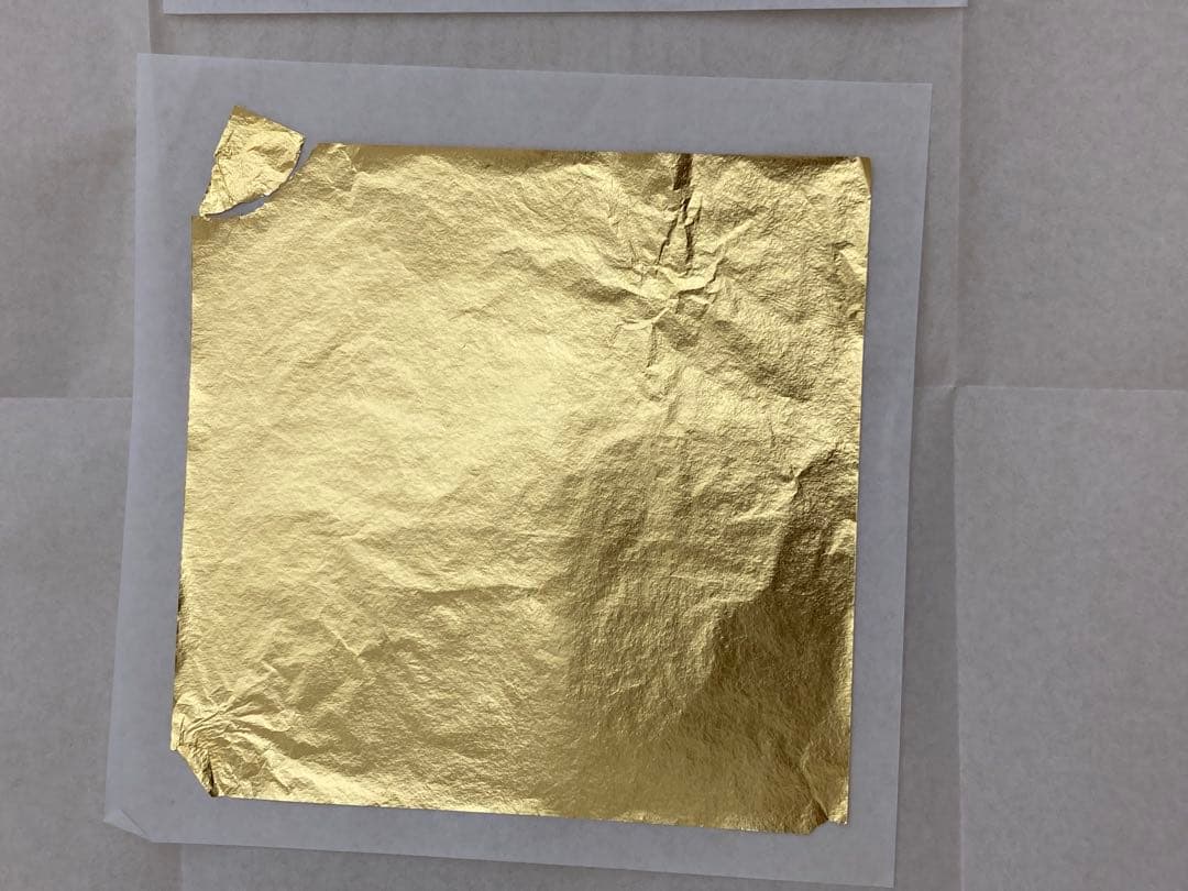 【遺品整理】歯科用金箔約0.17g×9枚1.53g相当