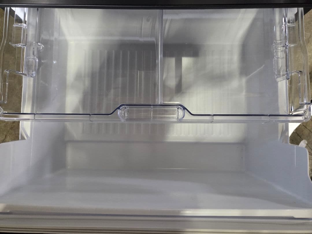 080702 SHARP ノンフロン冷凍冷蔵庫 SJ-PW37K-H