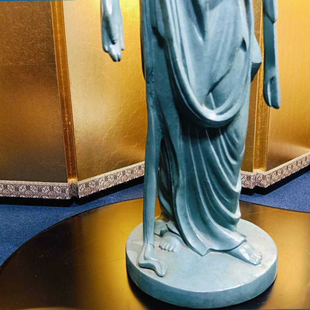 はろはろAL7 高村光雲 原型 観音菩薩 仏像 青銅色 ブロンズ