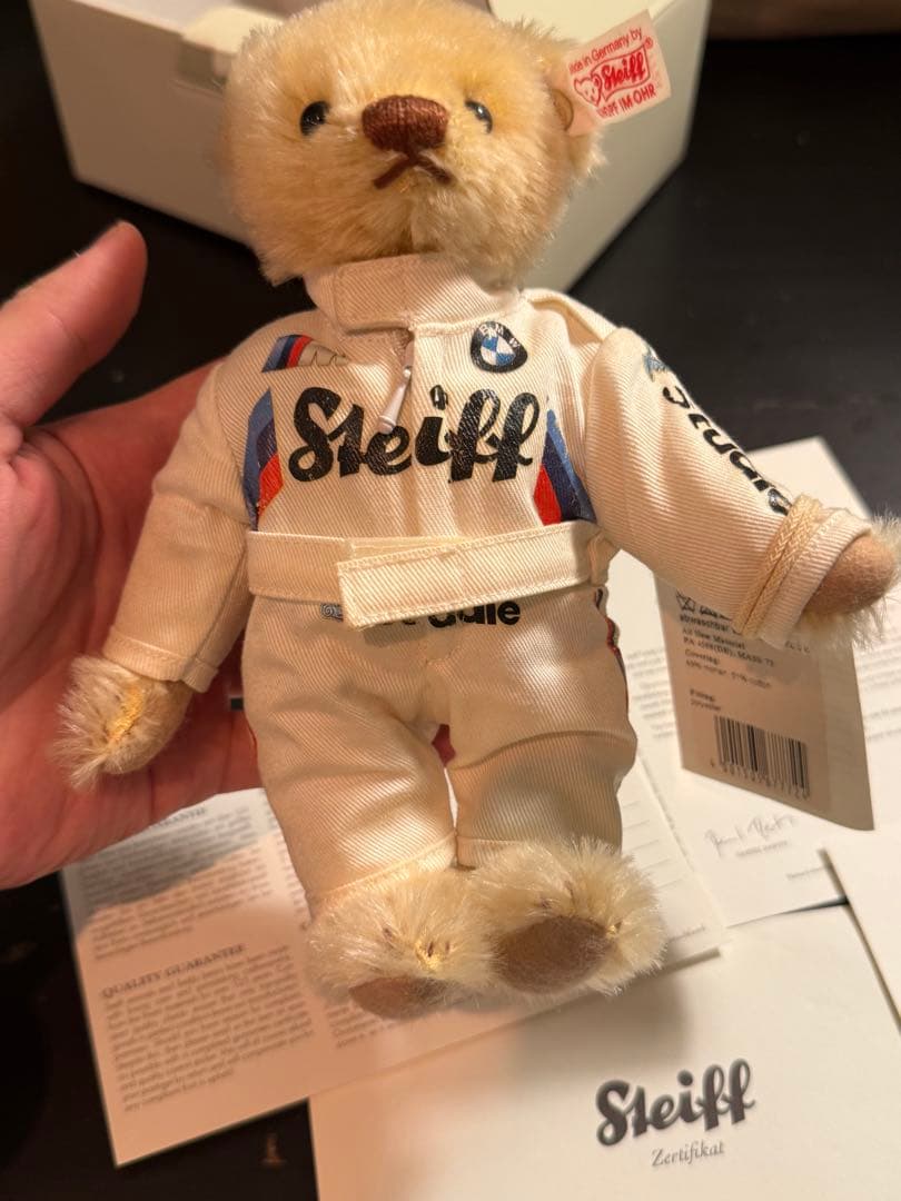 Steiff BMW テディベア レーシングスーツ