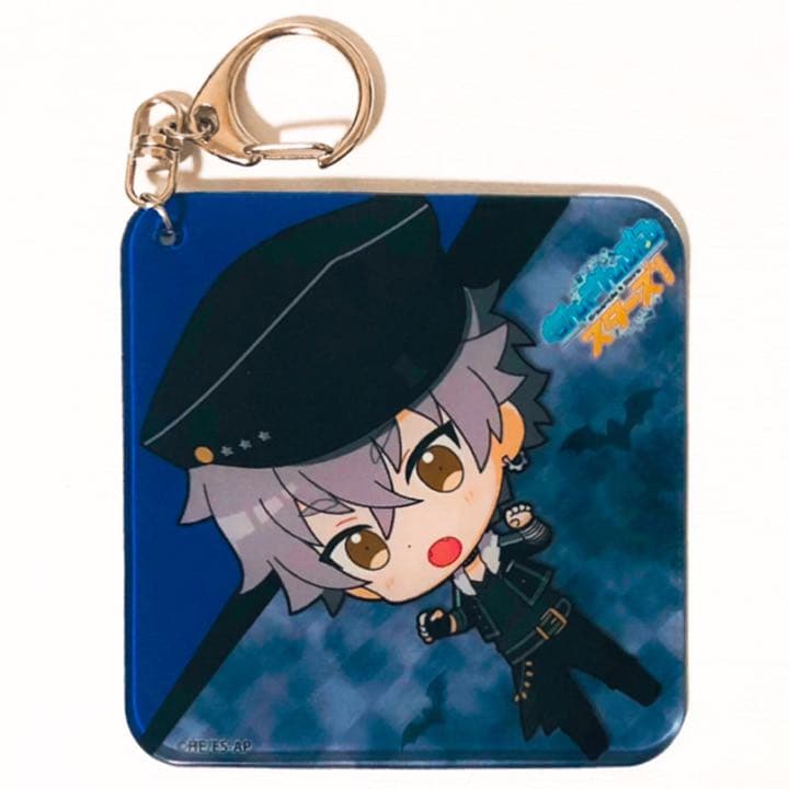 新品★あんスタ★カラオケの鉄人★ふにふにコースター型ストラップ★6点セット