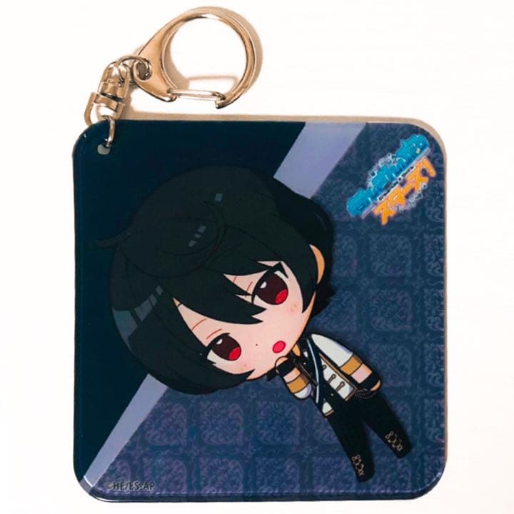 新品★あんスタ★カラオケの鉄人★ふにふにコースター型ストラップ★6点セット