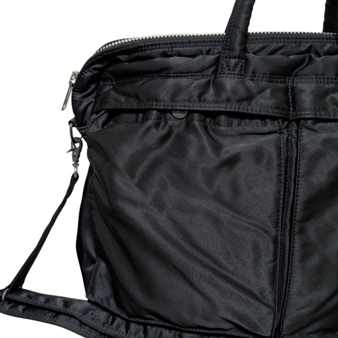 【美品】ポーター タンカー　ビジネスバッグ ブリーフケース 2way 黒