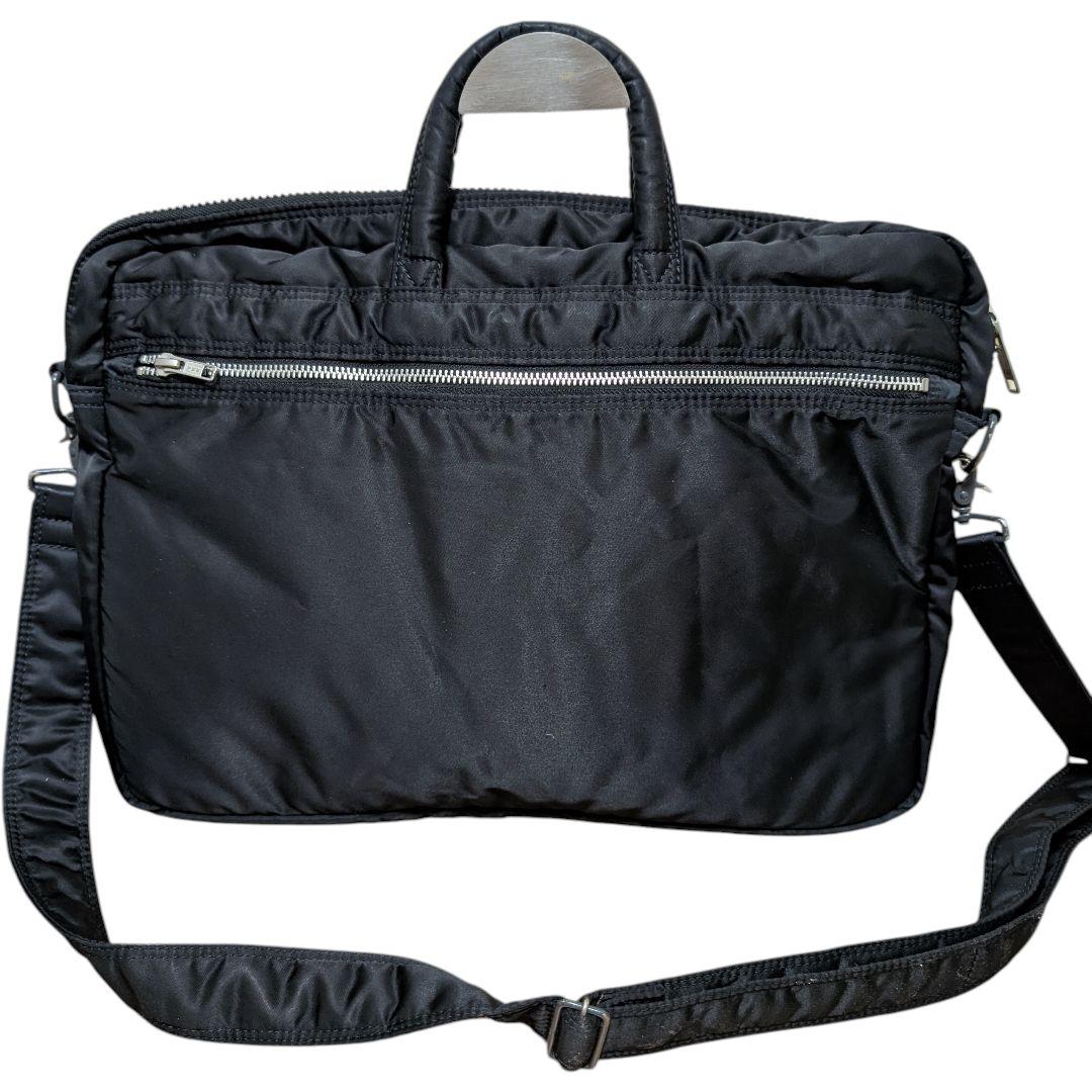【美品】ポーター タンカー　ビジネスバッグ ブリーフケース 2way 黒