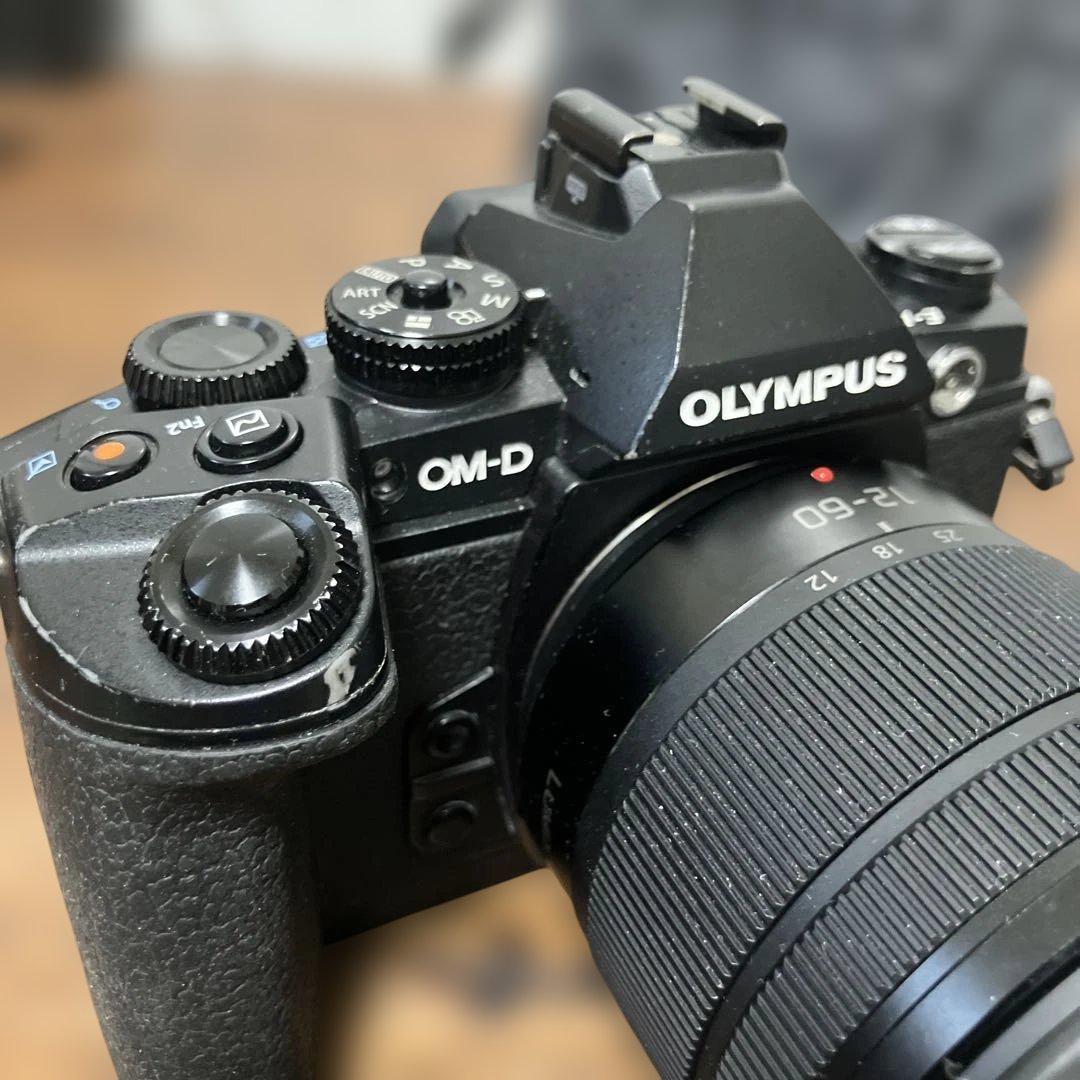OLYMPUS OM-D E-M1 レンズ　LUMIX 12-60mm