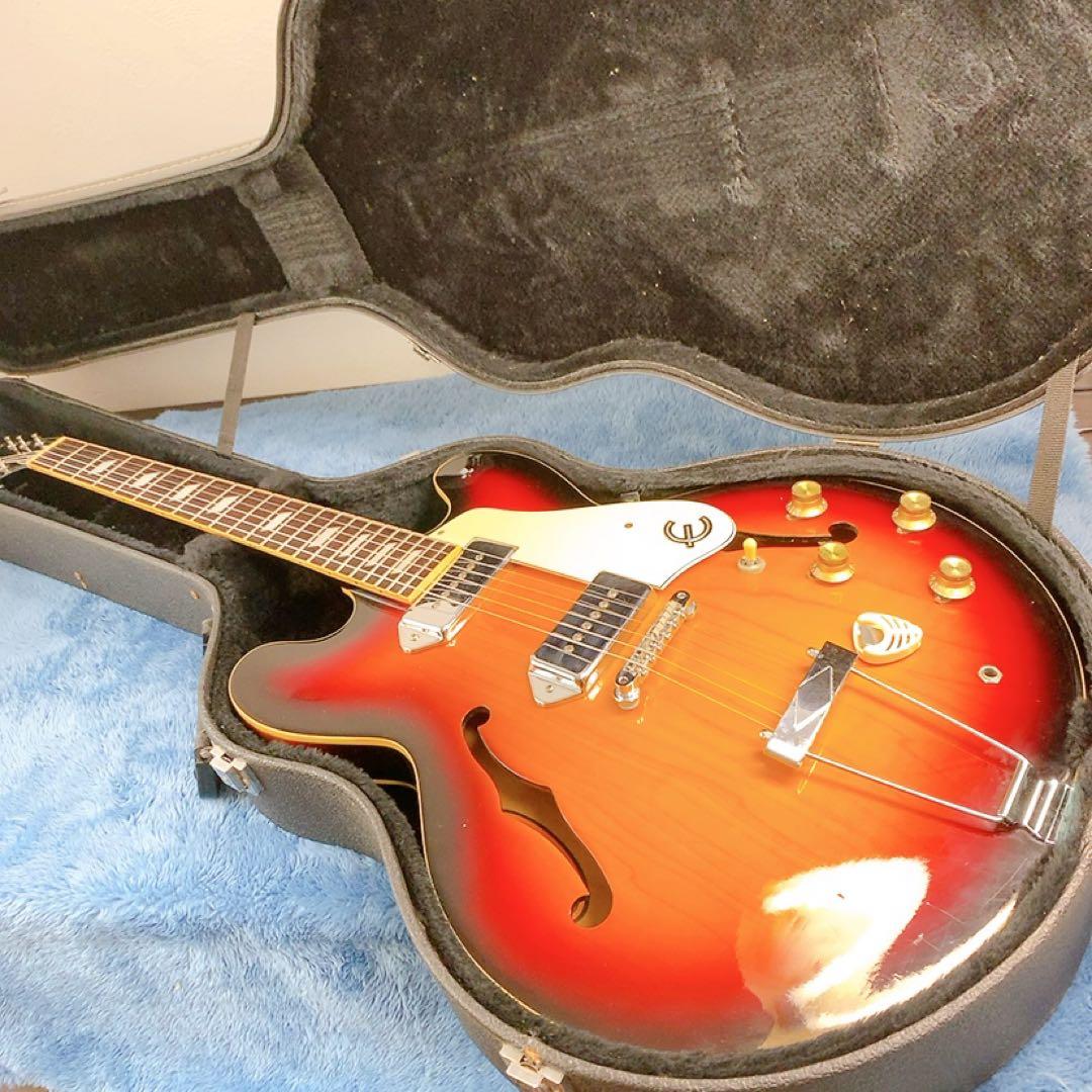 Epiphone Casino VC セミアコ 純正ハードケース付