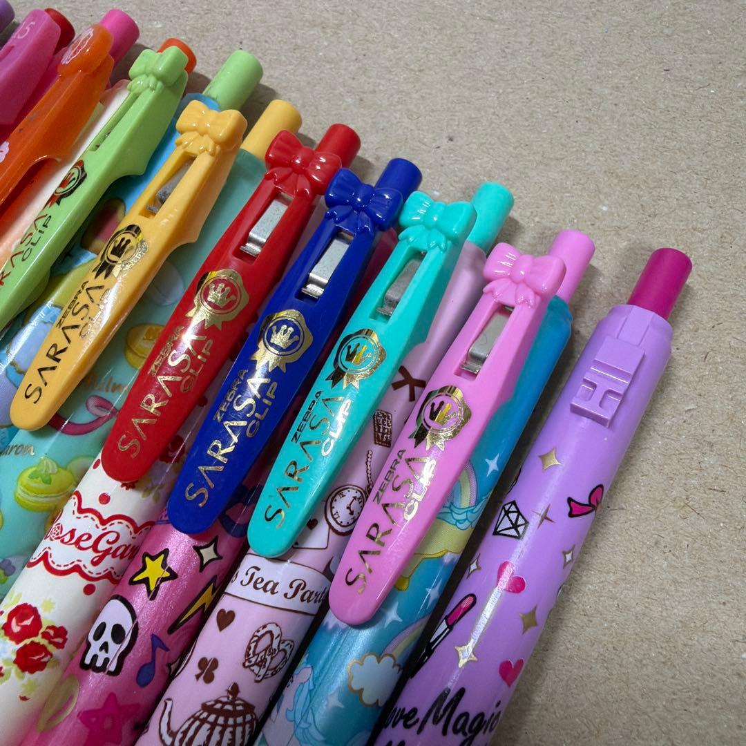 限定 ゼブラ SARARA サラサ ボールペン ピチレモン 匂い付 12本セット