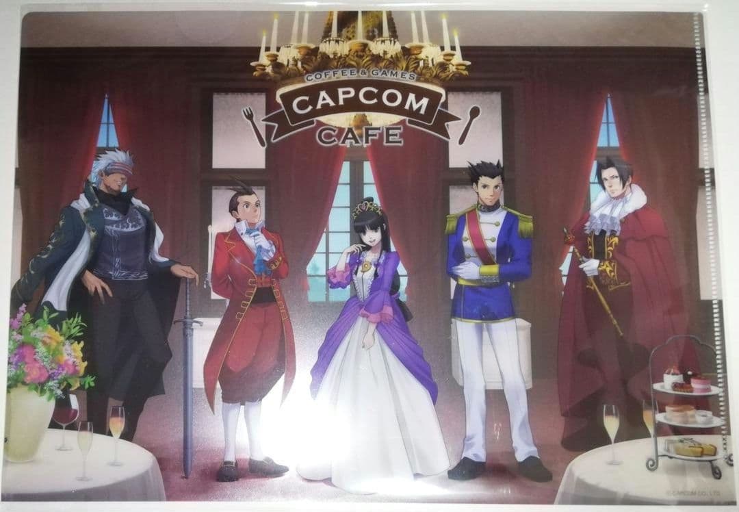逆転裁判 2弾 クリアファイル カプコンカフェ
