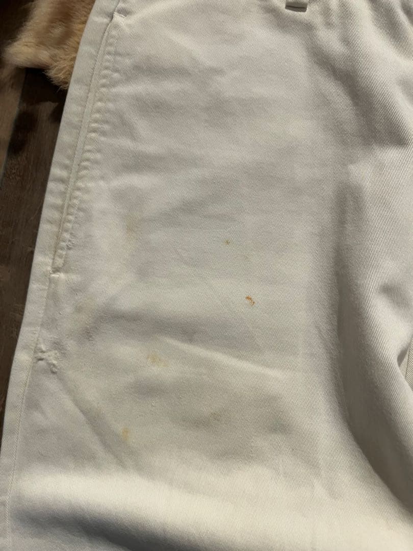 Polo Ralph Lauren ホワイトチノパン 30 ホワイト