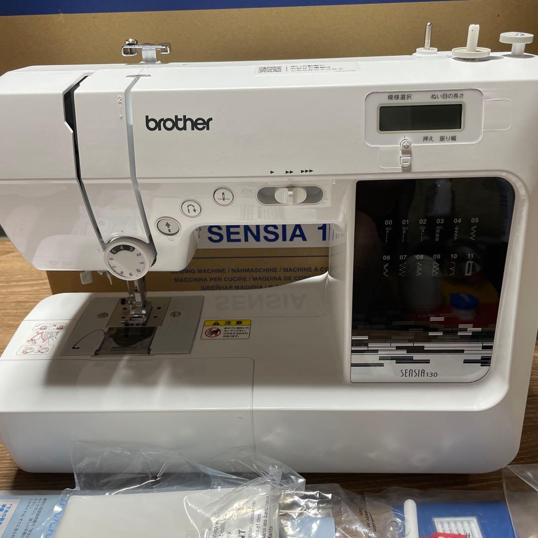 美品★brother コンピュータミシンSENSIA130　CPN5102