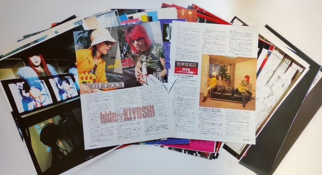 hide 切り抜き 大量 Spread Beaver X JAPAN