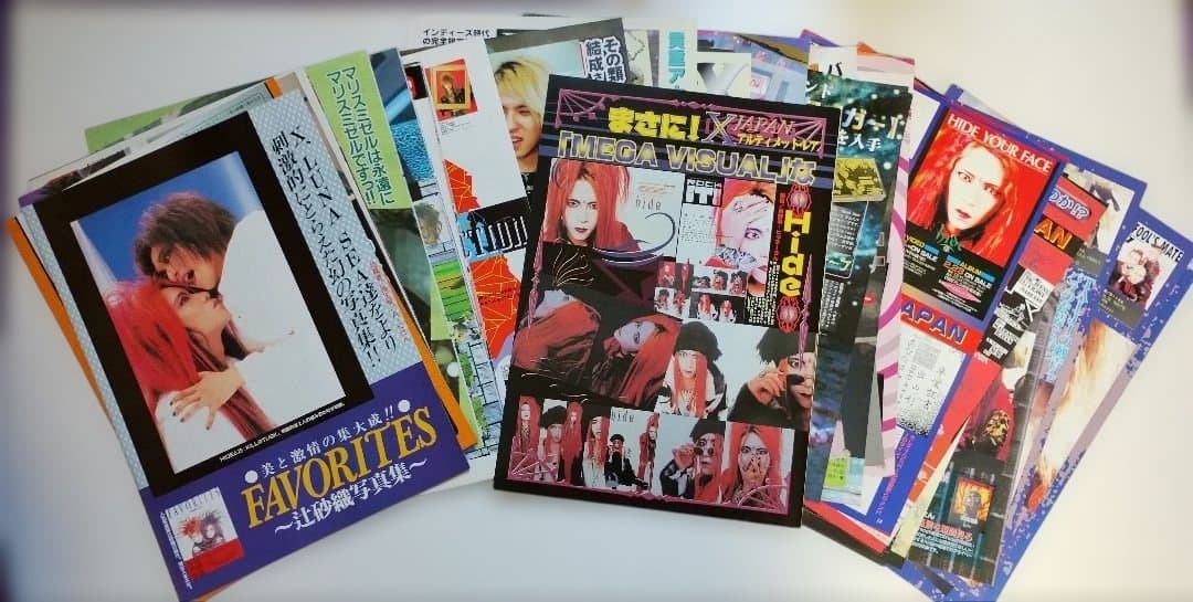 hide 切り抜き 大量 Spread Beaver X JAPAN