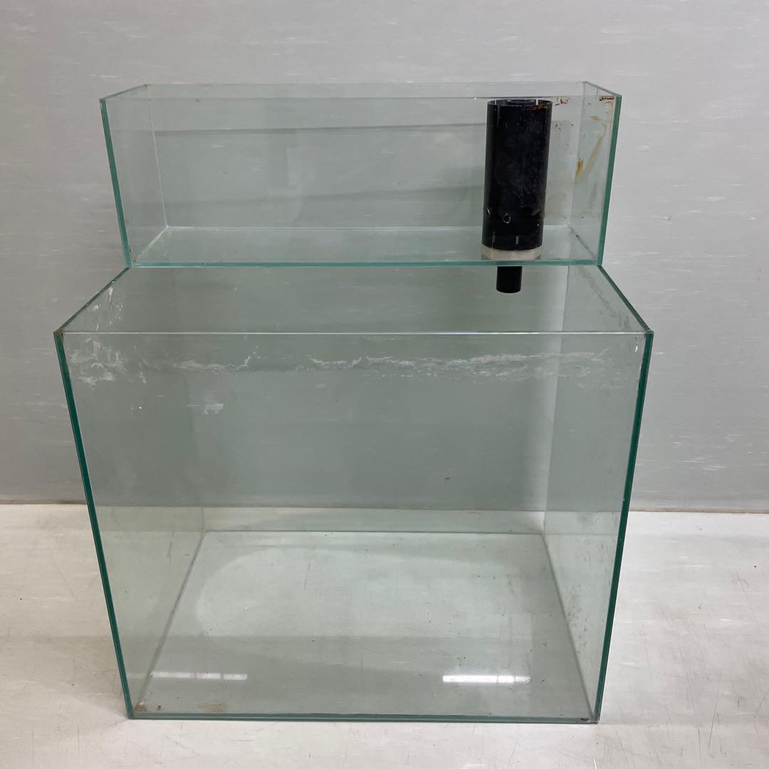 ２段式オーバーフロー リフジウムガラス水槽 トールタイプ