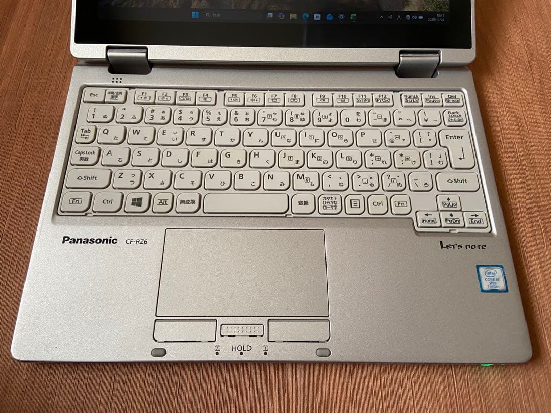 Windowsノート本体 Panasonic RZ6RDRVS i5 8 256 Win11 Office