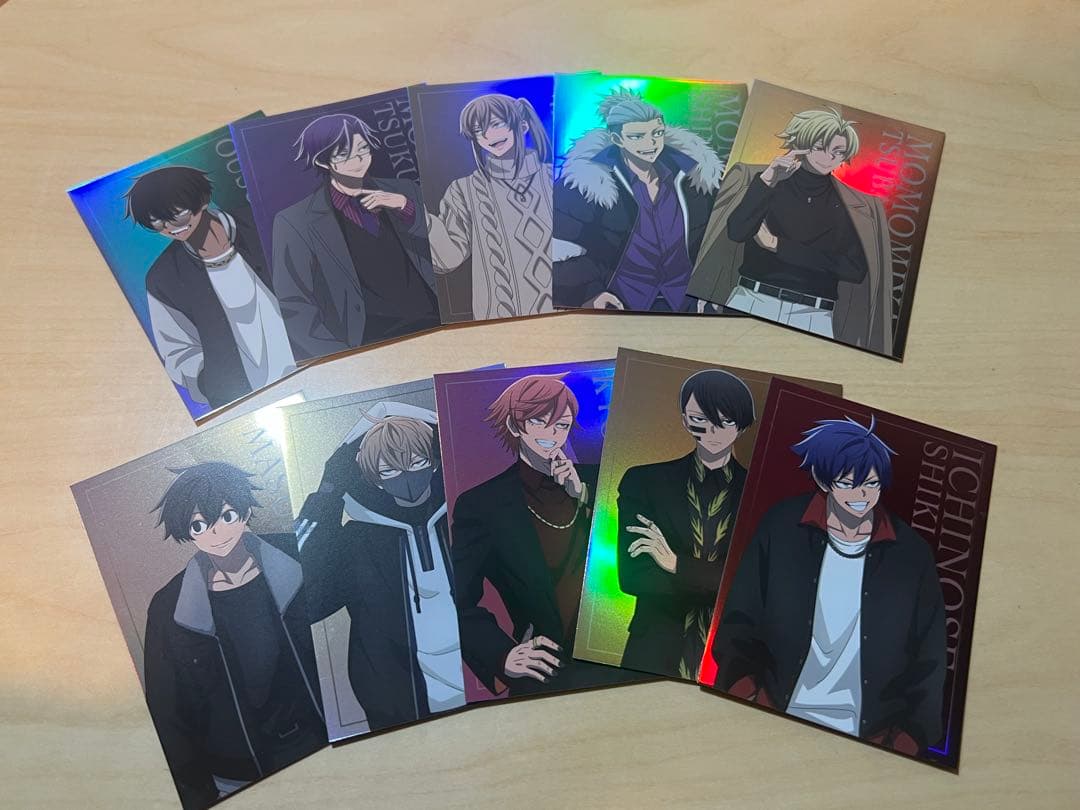 【値引き交渉可】桃源暗鬼 ポップアップ特典カード 全10種コンプセット