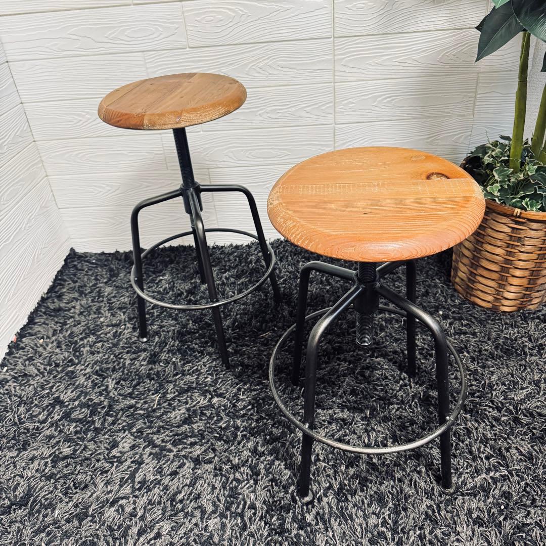 CRASH GATE クラッシュゲートコンベックス Ⅲ スツール 2脚セット B