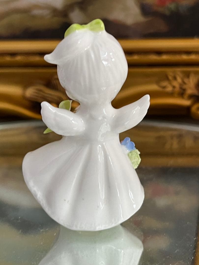 天使の陶器置物　7体セット　　　　加藤工芸