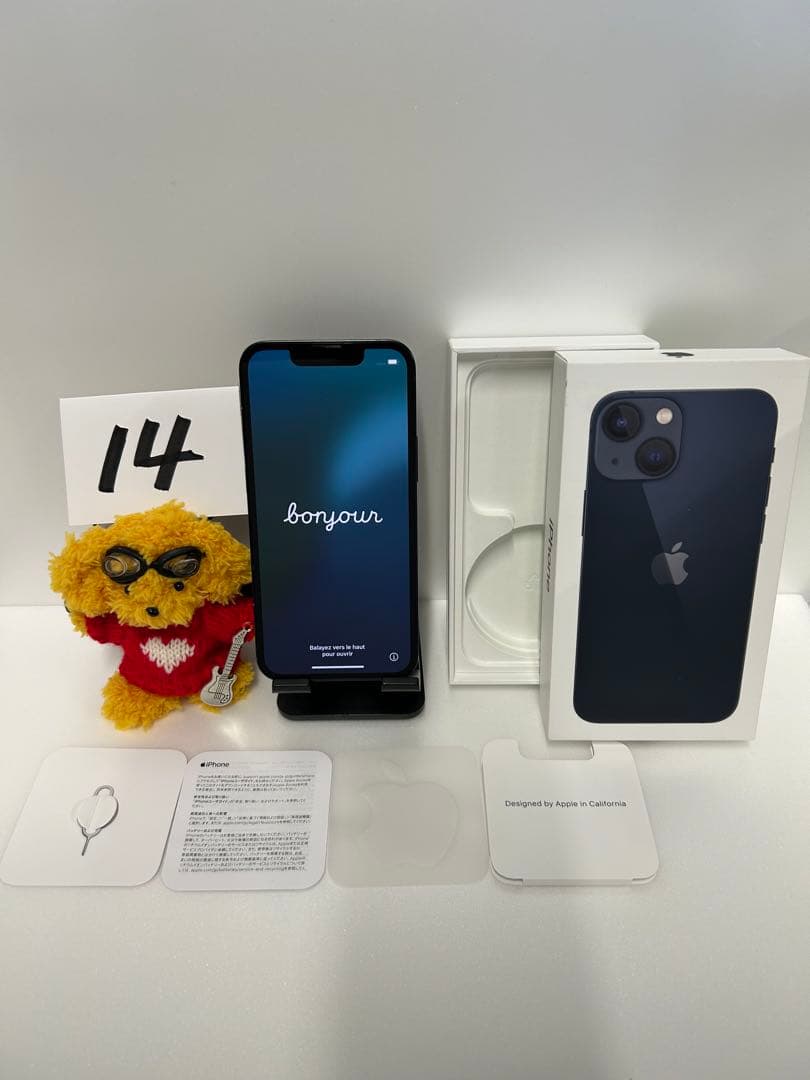 No.14 iPhone13mini 128GB ミッドナイト