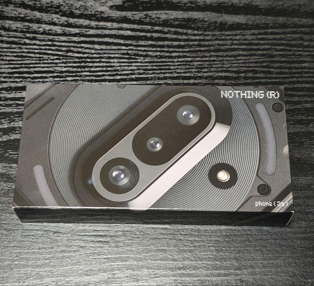 Nothing Phone (3a) 8GB/128GB ブラック 新品未開封