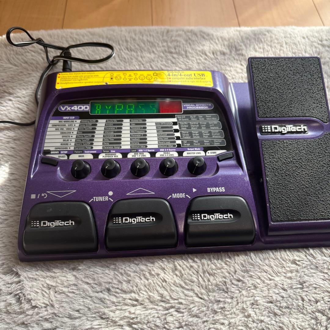 Digitech VX400 ボーカルエフェクター 動作確認済 AC付