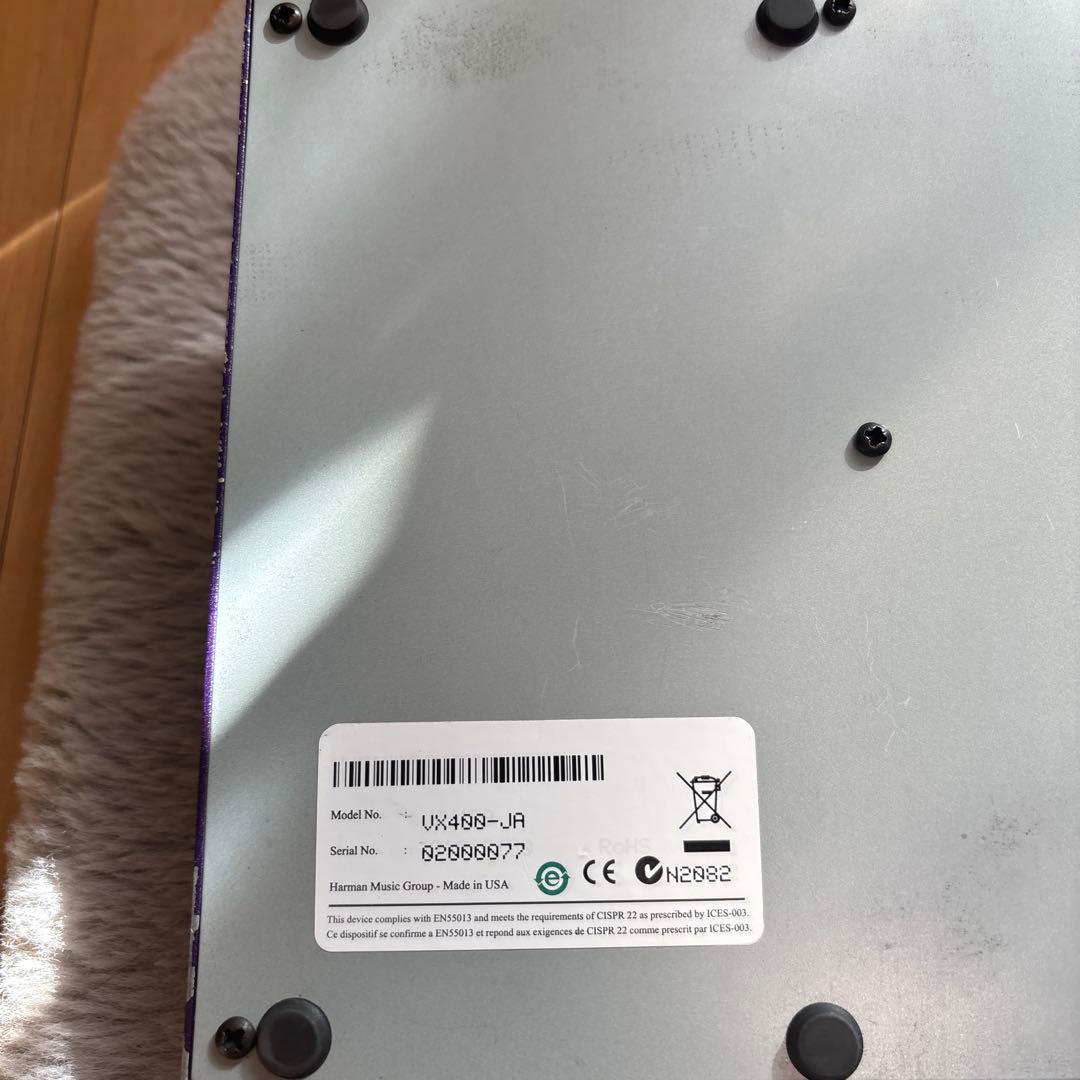 Digitech VX400 ボーカルエフェクター 動作確認済 AC付