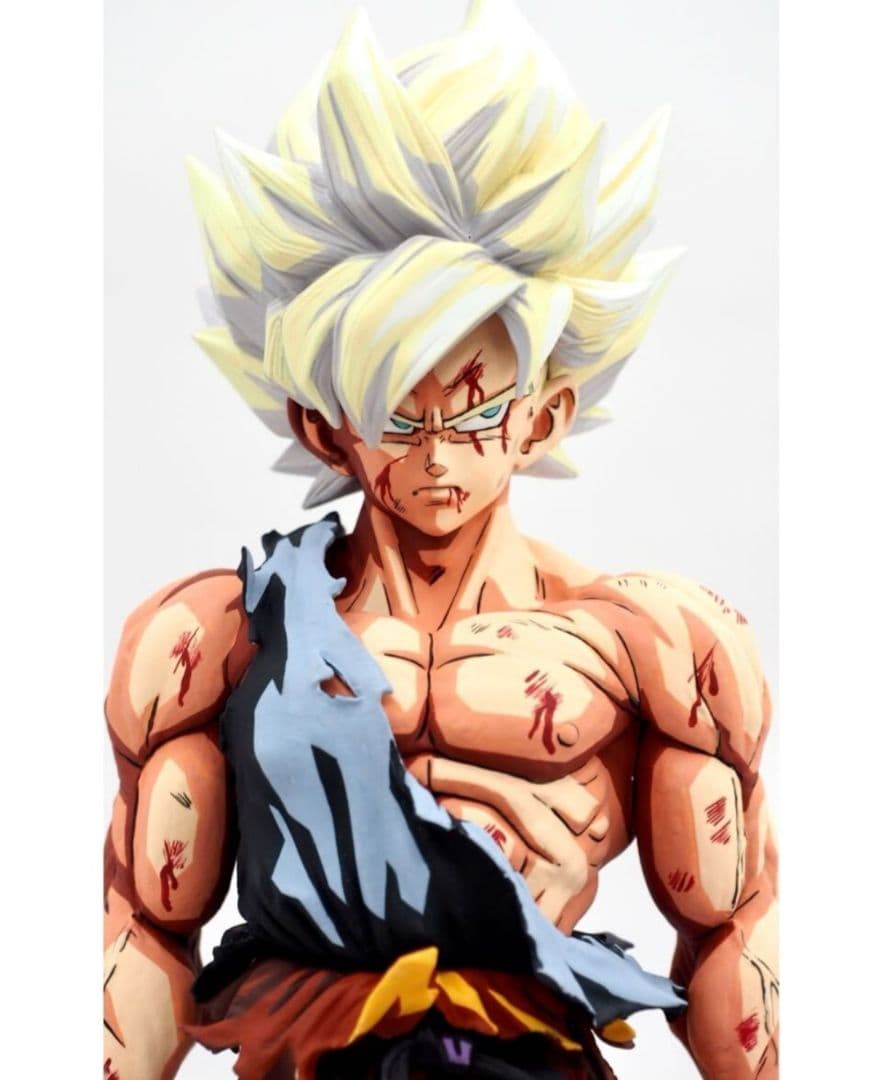 ドラゴンボールSMSPフィギュアスーパーサイヤ人孫悟空　ニ次元彩色　リペイント