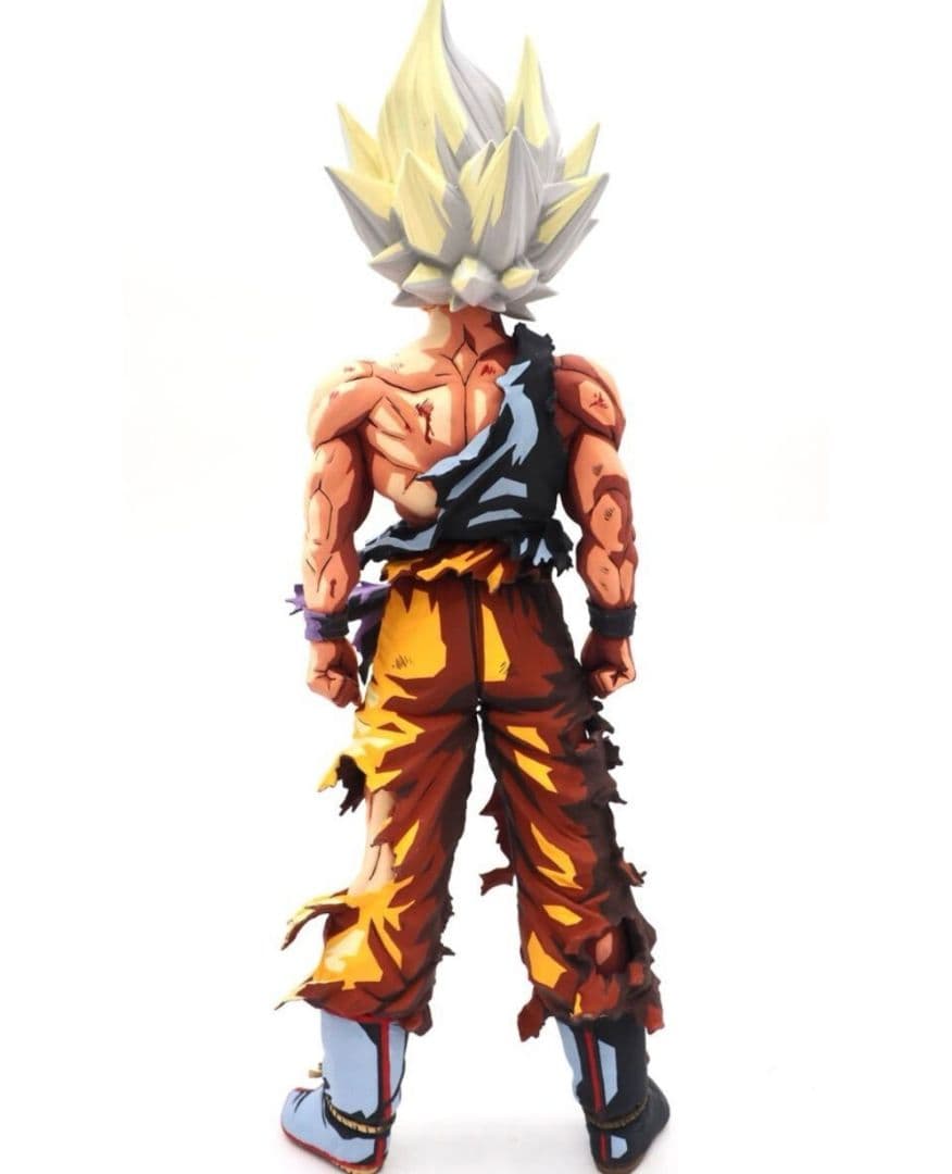 ドラゴンボールSMSPフィギュアスーパーサイヤ人孫悟空　ニ次元彩色　リペイント